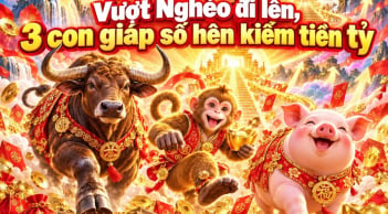 2 năm tới Vượt Nghèo đi lên, 3 con giáp số hên kiếm tiền tỷ