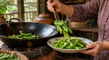 Cách xào đỗ giòn ngọt, không bị vàng