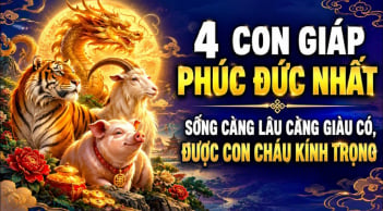 3 con giáp Phúc Đức Nhờ Mẫu, hiếu thảo Lộc càng nhiều