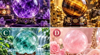 Hãy chọn một quả cầu đá mà bạn thích nhất?