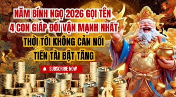 3 con giáp Giũ Bùn đi lên, giàu muộn nhưng bền