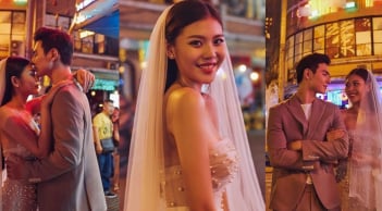 Trọn bộ ảnh cưới đẹp 'như tiên' khoe khoảnh khắc ngọt ngào của Chúng Huyền Thanh bên chồng điển trai