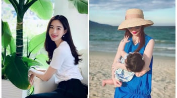 Đặng Thu Thảo khoe con gái chuẩn gen “hoa hậu”, thiên thần lại sinh ra một thiên thần khiến dân cư mạng trầm trồ