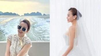Phương Oanh lần đầu lộ diện sau khi thông báo mang thai, phản ứng dễ thương khi vợ Công Lý gọi là 'mẹ bầu'