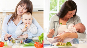 Chế độ ăn uống cho bà mẹ cho con bú: Số lượng bữa ăn cần thiết