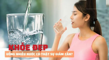 Uống nước lọc có giảm cân được không?
