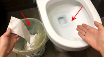 Tại sao người Nhật không bao giờ vứt giấy vệ sinh vào thùng rác? Việt Nam lại luôn nhắc 'Hãy vứt giấy vào thùng'