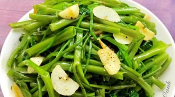 Bất ngờ, Rau muống xào tỏi lọt danh sách món ngon thế giới