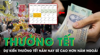 Tiền thưởng Tết Âm lịch 2025 của người lao động được tính như thế nào?