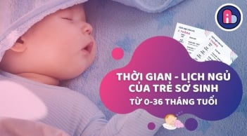 Khung giờ đi ngủ lí tưởng nhất cho trẻ theo từng độ tuổi, biết để nuôi con cao lớn