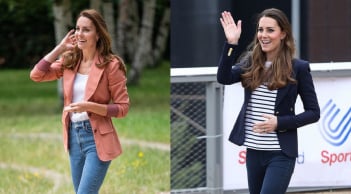 Công nương Kate Middleton mê mẩn một mẫu quần basic đơn giản nhưng sành điệu này