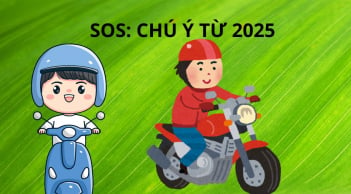 Từ 1/1/2025 người đi xe máy cần biết quy định mới này tránh bị CSGT xử phạt nặng