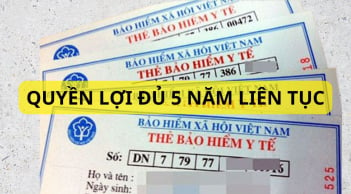 Bắt đầu từ 1/7/2025 khi nào người có thẻ BHYT đủ 5 năm liên tục được hưởng 100% chi phí khám chữa bệnh?