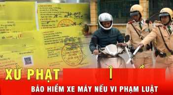 Người dân mua bảo hiểm xe máy 10 nghìn, không có bảo hiểm bắt buộc 60 nghìn, CSGT phạt không?