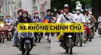 Chú ý mượn xe máy anh em bạn bè bị CSGT phạt lỗi không chính chủ, có đúng không? Cần mang giấy tờ gì?