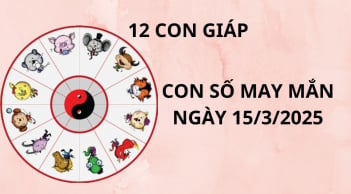 Tử vi ngày 15/3 con số may mắn 12 con giáp nhận lộc tổ tiên làm đâu thắng đó, trúng đậm giàu sang