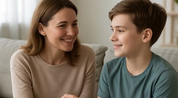Nghe con nói 'Mẹ ơi, con thi chỉ được 9 điểm', người mẹ thông minh phản ứng thế này