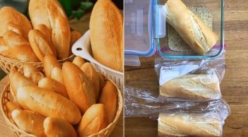 Mẹo bảo quản bánh mì cả tháng vẫn thơm ngon như mới
