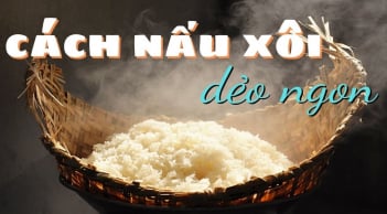 Thả thứ này vào đồ xôi: Xôi mềm dẻo căng mẩy, chẳng tốn thời gian ngâm gạo qua đêm