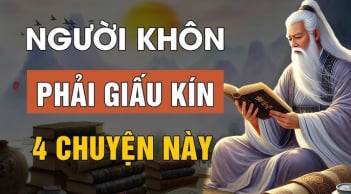 4 điều dù là anh em ruột thịt, bạn bè thân thiết cũng đừng hé răng, đó là gì?