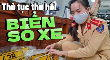 Từ nay đến hết tháng 12/2028: Có 8 trường hợp sẽ bị thu hồi biển số xe, ai cũng nên chú ý