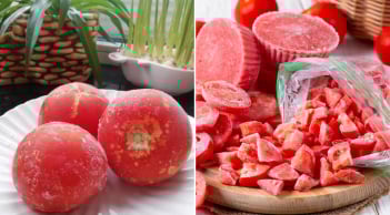 Cà chua mua về đừng cất tủ lạnh ngay, làm theo cách này, để cả năm vẫn tươi ngon
