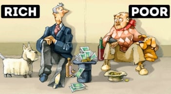 5 khoảng cách khác biệt hẳn về suy của người giàu và người