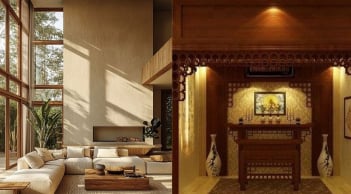 Vì sao phòng khách thường dùng ánh sáng trắng, phòng thờ lại dùng ánh sáng vàng?