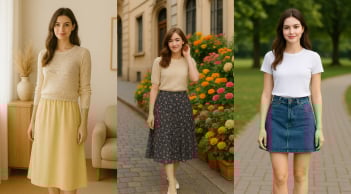 5 mẫu chân váy giúp nàng trẻ ra cả 5 tuổi: Bí quyết mặc đẹp không cần đến make-up