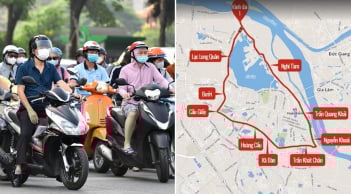 Hà Nội cấm xe máy chạy xăng trong nội đô từ tháng mấy năm 2026? Chi tiết các tuyến đường bị cấm
