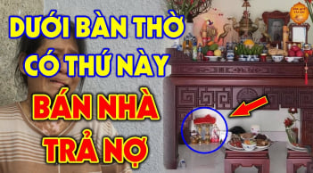 Gia đạo lục đục, làm mãi vẫn nghèo: Xem ngay dưới chân bàn thờ có 5 vật cấm kỵ này không?