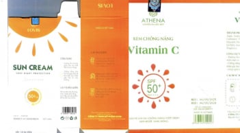 Thu hồi 2 loại  kem chống nắng và kem  dưỡng Vitamin E