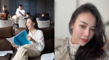 Phương Oanh tái xuất trong phim giờ vàng, trở thành 'vợ' của Doãn Quốc Đam sau thời gian dài vắng bóng