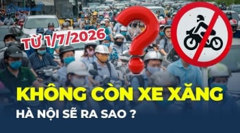 Từ 1/1/2026: Xe máy chạy bằng xăng ở Hà Nội có bị cấm không?