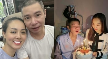 Bà xã Công Lý tiết lộ tình trạng hiện tại của chồng sau khi gặp biến cố sức khỏe