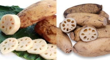 Củ sen 7 lỗ và 9 lỗ khác nhau thế nào?  Rất ít người để ý điều này