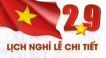 Chính thức lịch nghỉ lễ Quốc khánh 2/9/2025: Người lao động được nghỉ mấy ngày?