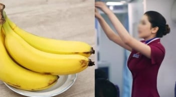 Vì sao tiếp viên hàng không thường mang theo 1 quả chuối trên máy bay? Họ ăn hay để làm gì?