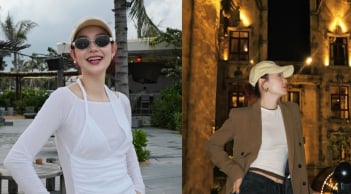 Minh Hằng chuộng 4 món đồ cơ bản này để luôn siêu hack tuổi