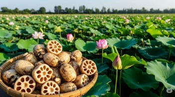 Lợi ích tuyệt vời của Củ sen giúp thanh nhiệt, giải độc, bổ máu, hỗ trợ tiêu hóa...