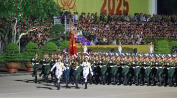 Thay đổi về thời gian cấm đường và chi tiết lịch tổng hợp luyện lần 2 diễu binh, diễu hành A80