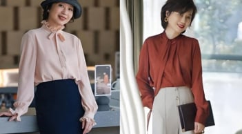 Đây chính là 2 kiểu áo là khắc tinh của chị em 40+