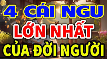 4 cái ngu lớn nhất ở đời, Lời tổ tiên dạy đâu là cái ngu nhất?