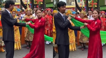 Đen Vâu – Hoàng Thùy Linh tại tổng duyệt diễu hành: Pha tương tác chứng minh ‘nóc nhà’ là ai