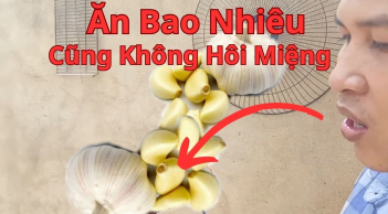 Mẹo nhanh khử mùi hôi của tỏi sống, dùng thứ nhà nào cũng sẵn