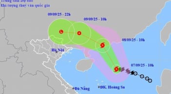 Tin Bão Số 7(Bão Tapah): Cảnh báo mưa lớn trên diện rộng