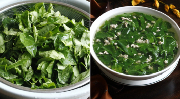 Tại sao phải vò rau ngót trước khi nấu?