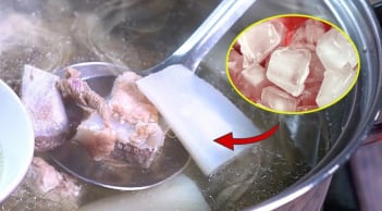 Hầm xương cho 1 thứ này vào nồi, nước trong veo, ngọt lịm chỉ sau 5 phút