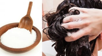 Cách gội đầu bằng muối muối giúp tóc chắc khỏe, giảm gãy rụng, tóc con mọc tua tủa