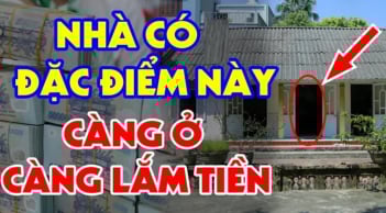 Trước nhà có 3 thứ này Phúc - Lộc - Thọ tề tựu: Gia chủ càng ngày càng giàu có